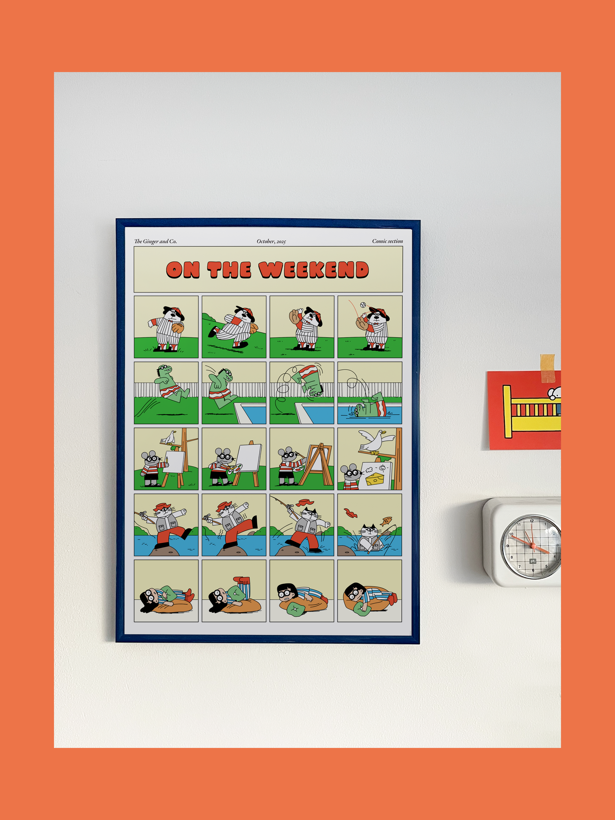 A3 Comic Strip Poster