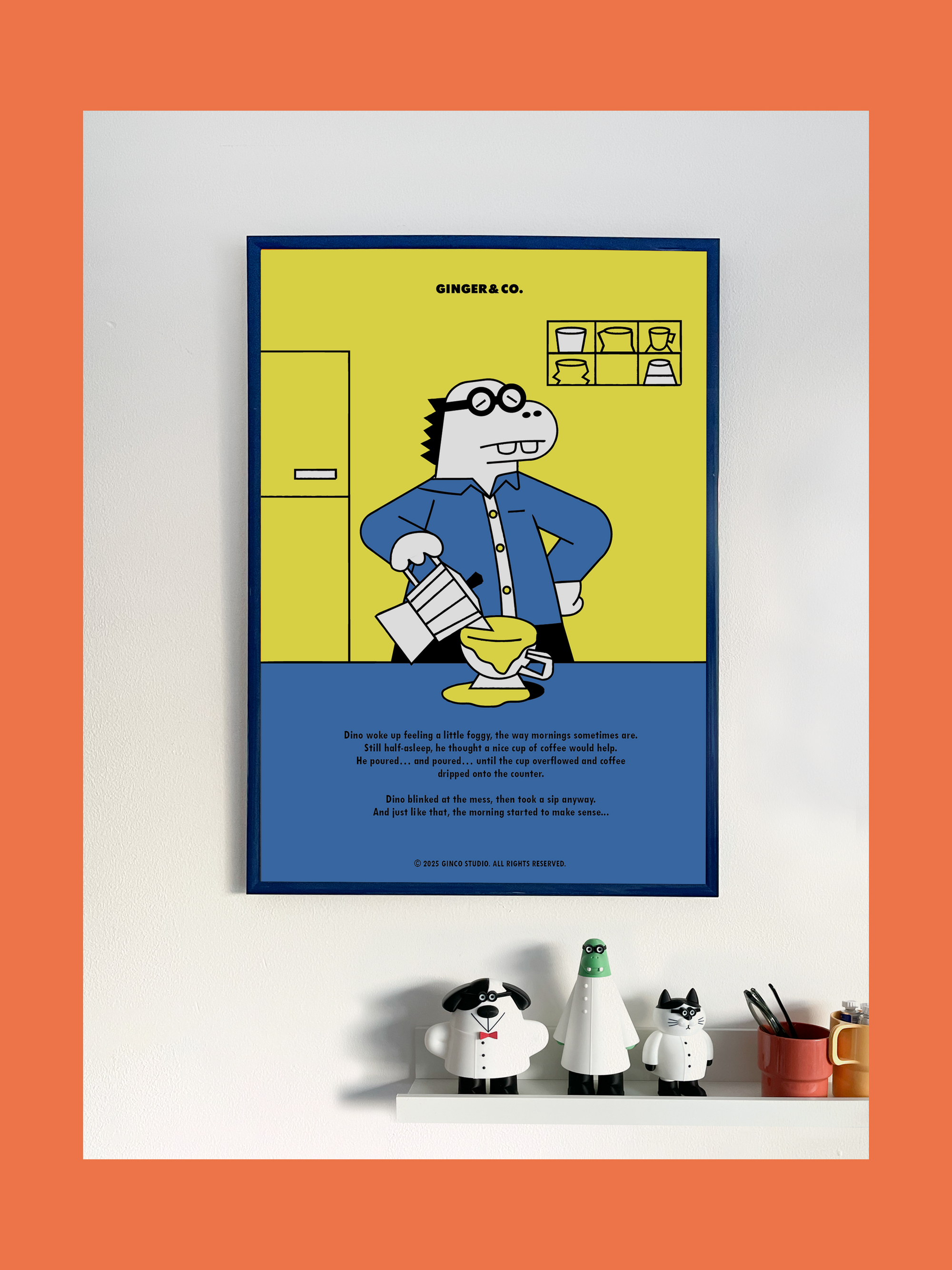 A4 Poster: Dino ver.