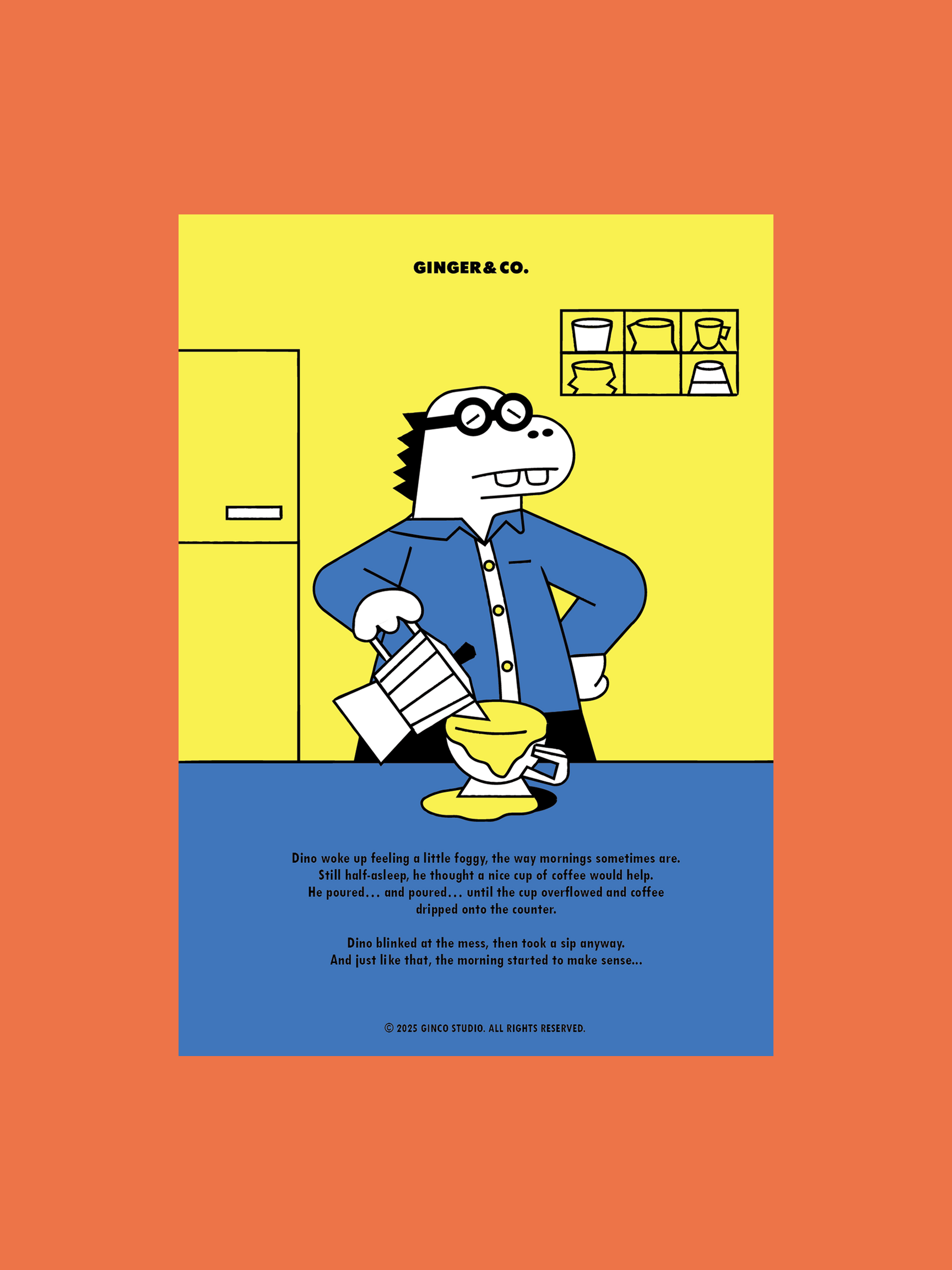 A4 Poster: Dino ver.