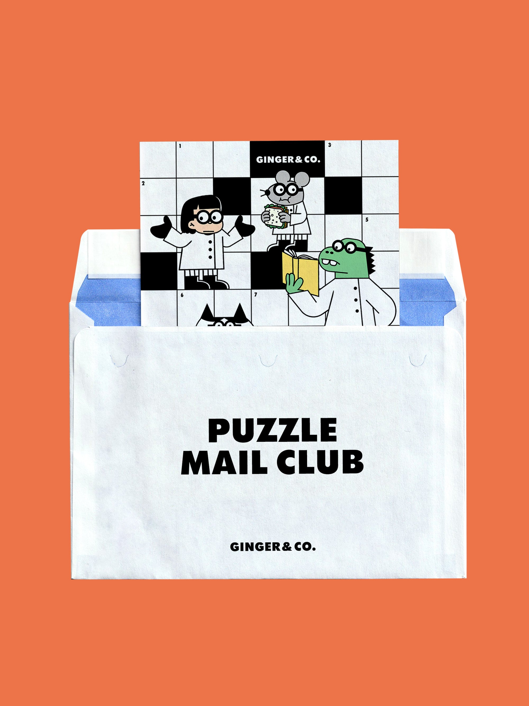 Puzzle Mail Club: Bi-Monthly Subscription