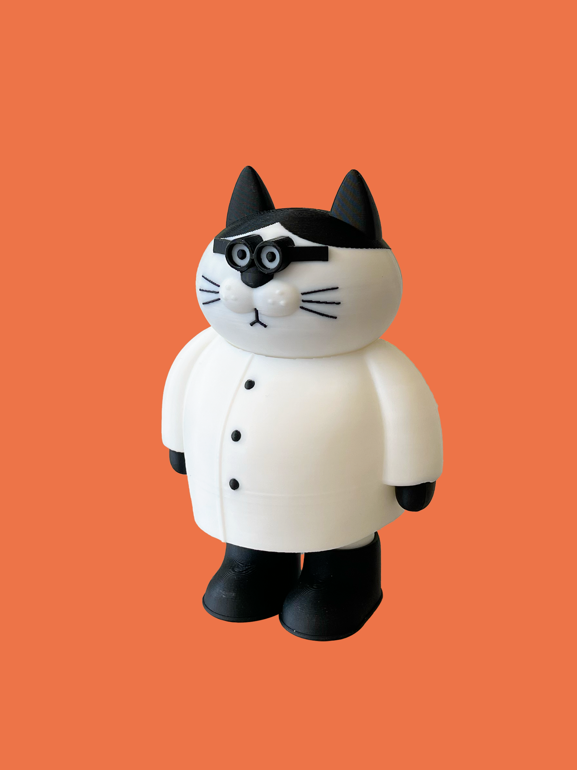 3D Big Figure: Purrcival