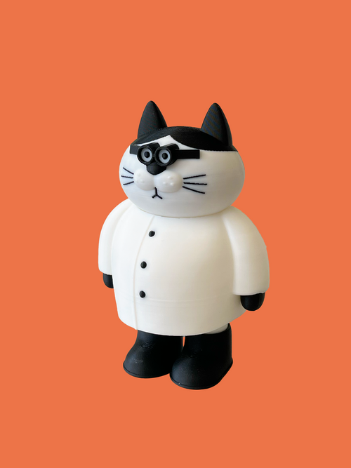 3D Big Figure: Purrcival