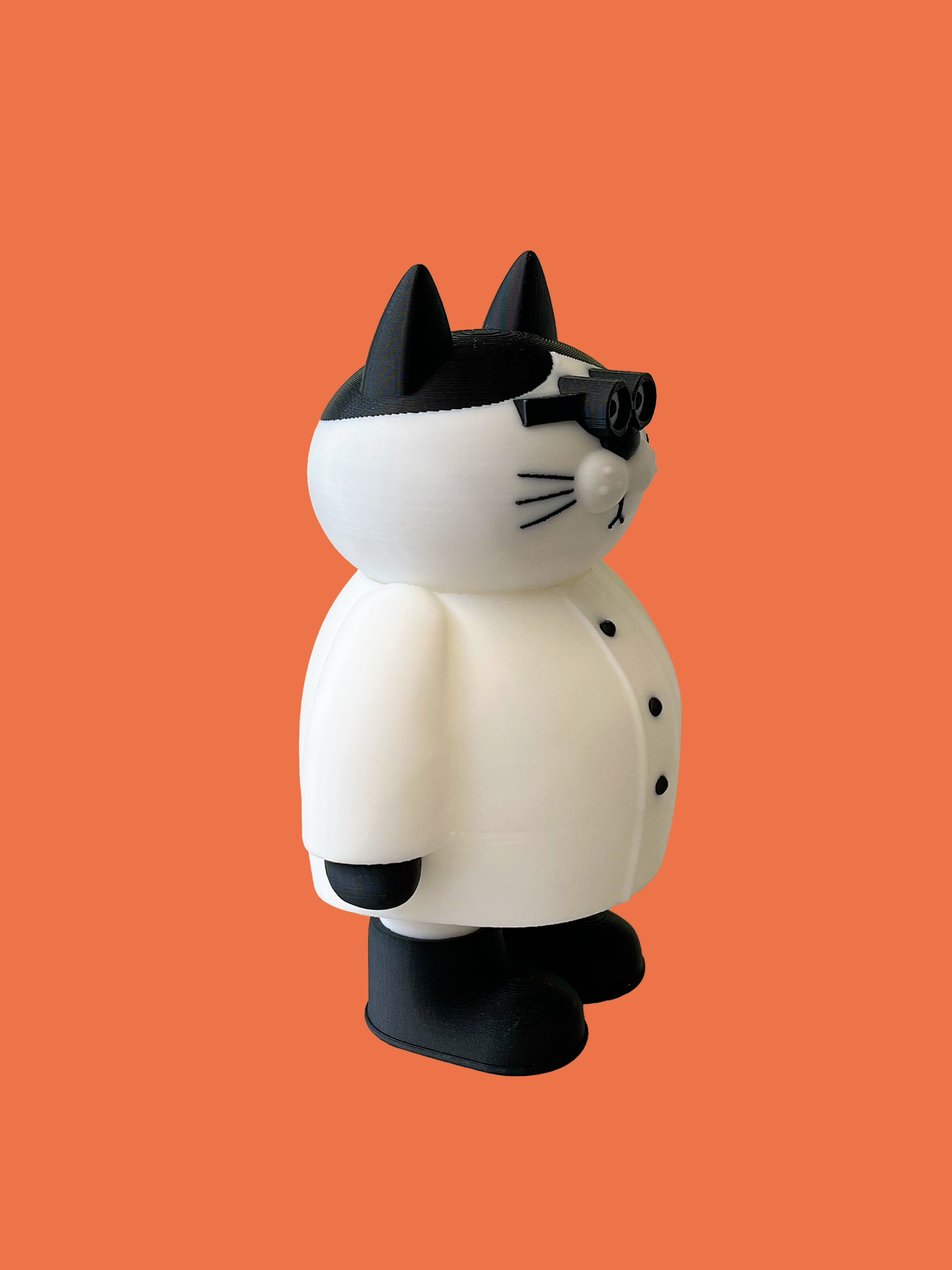 3D Big Figure: Purrcival