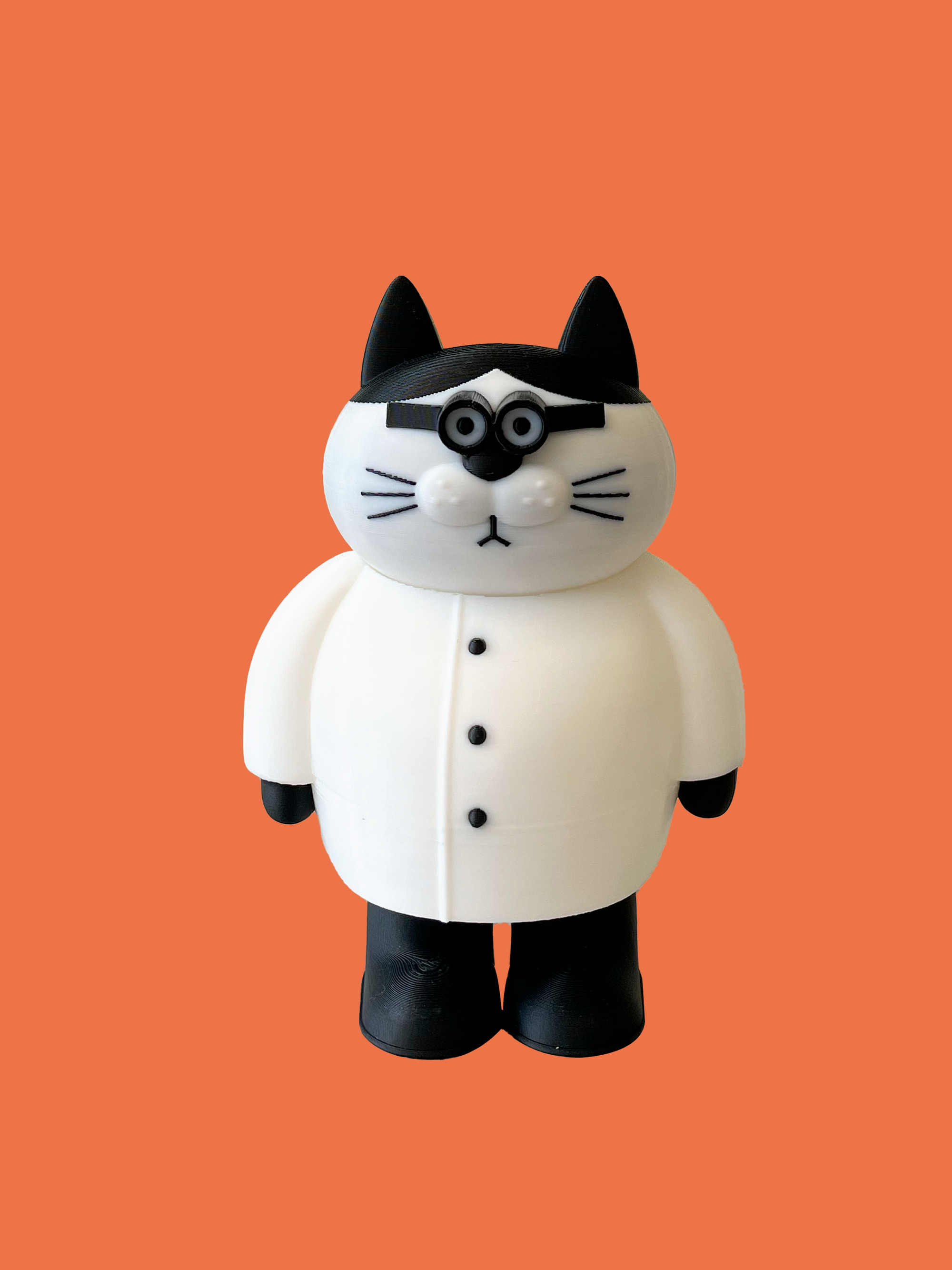 3D Big Figure: Purrcival